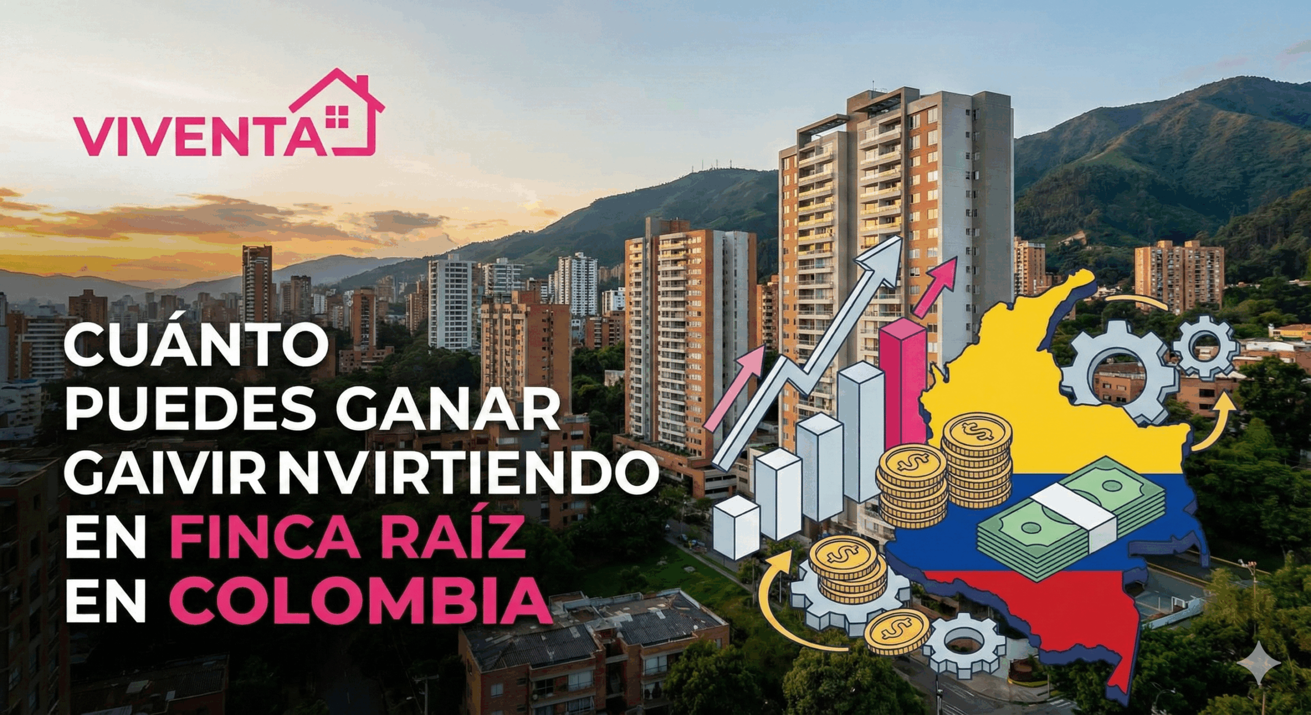Cómo invertir el dinero en finca raíz: ¿Cuánto puedes ganar realmente en Colombia?